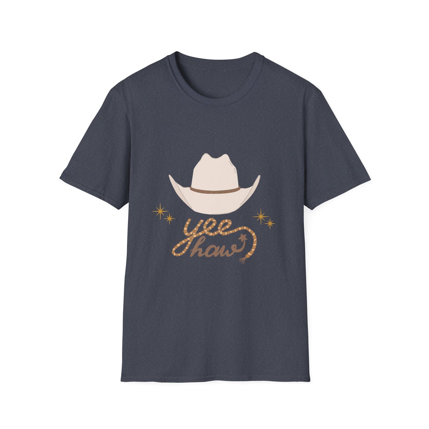 Yee Haw Cowboy T-Shirt for Fun Country Lovers