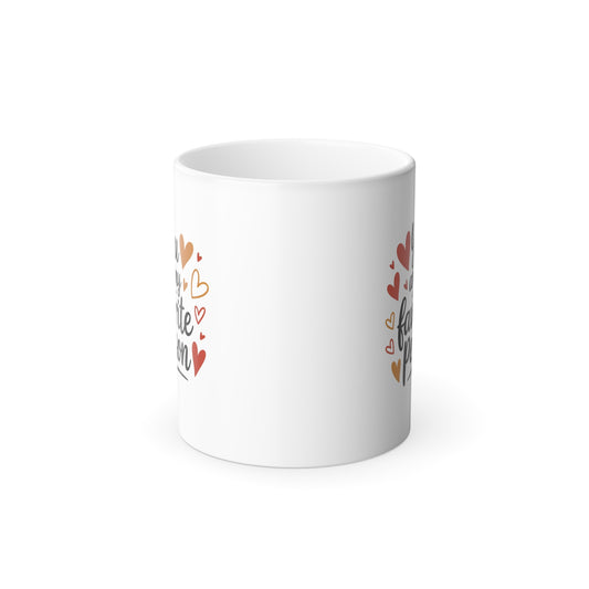 Color-Changing 11oz Mug — "Be Still My Coffee" Heart Design