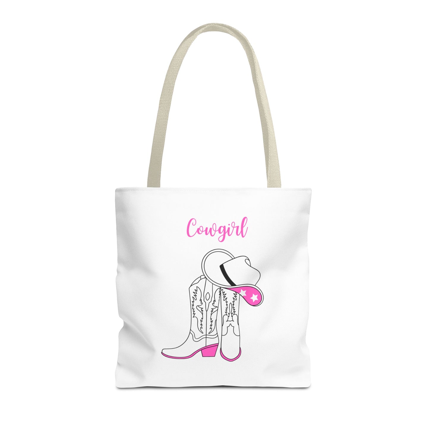 Cute Cowgirl Tote Bag - Stylish & Functional for Everyday Use