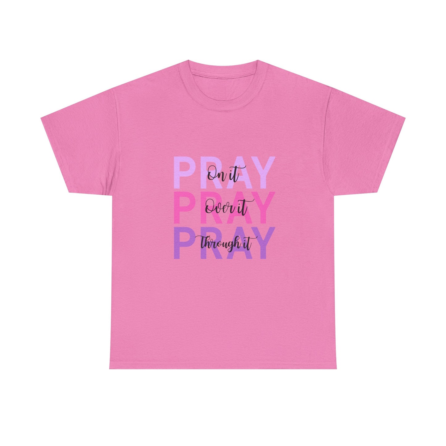 Unisex Pray Graphic Tee, Inspirational T-Shirt, Religious Gift, Faith-Based Apparel, Comfortable Casual Wear