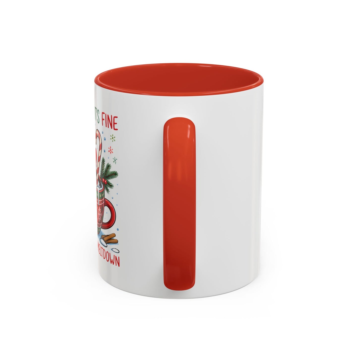Festive Snowman Coffee Mug - Holiday Humor Gift