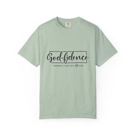 Faith-Inspiring Unisex T-Shirt, Spiritual Gift, God-fidence Tee, Inspirational Apparel, Everyday Wear, Summer Fashion