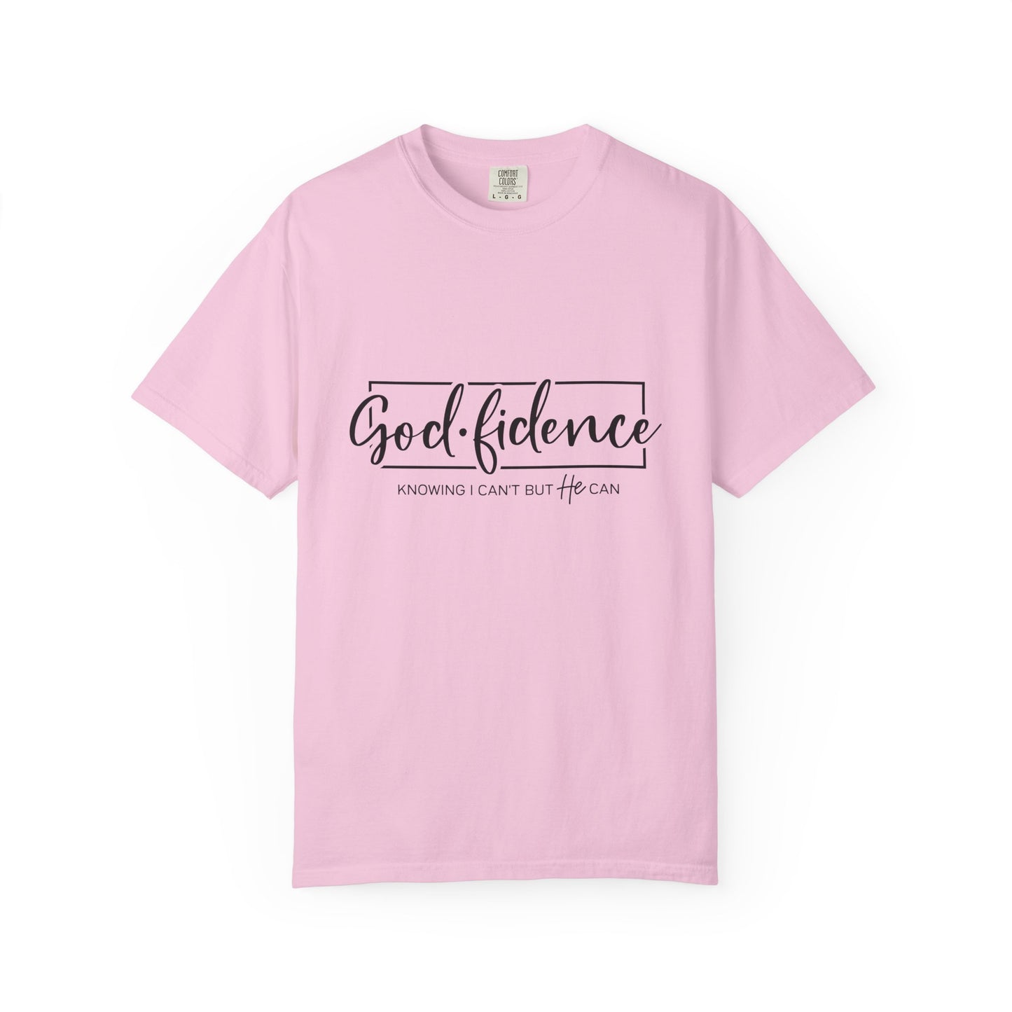 Faith-Inspiring Unisex T-Shirt, Spiritual Gift, God-fidence Tee, Inspirational Apparel, Everyday Wear, Summer Fashion