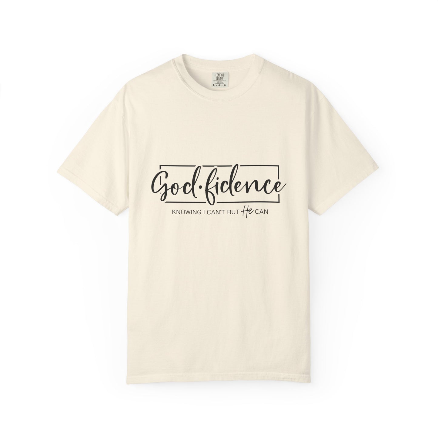 Faith-Inspiring Unisex T-Shirt, Spiritual Gift, God-fidence Tee, Inspirational Apparel, Everyday Wear, Summer Fashion