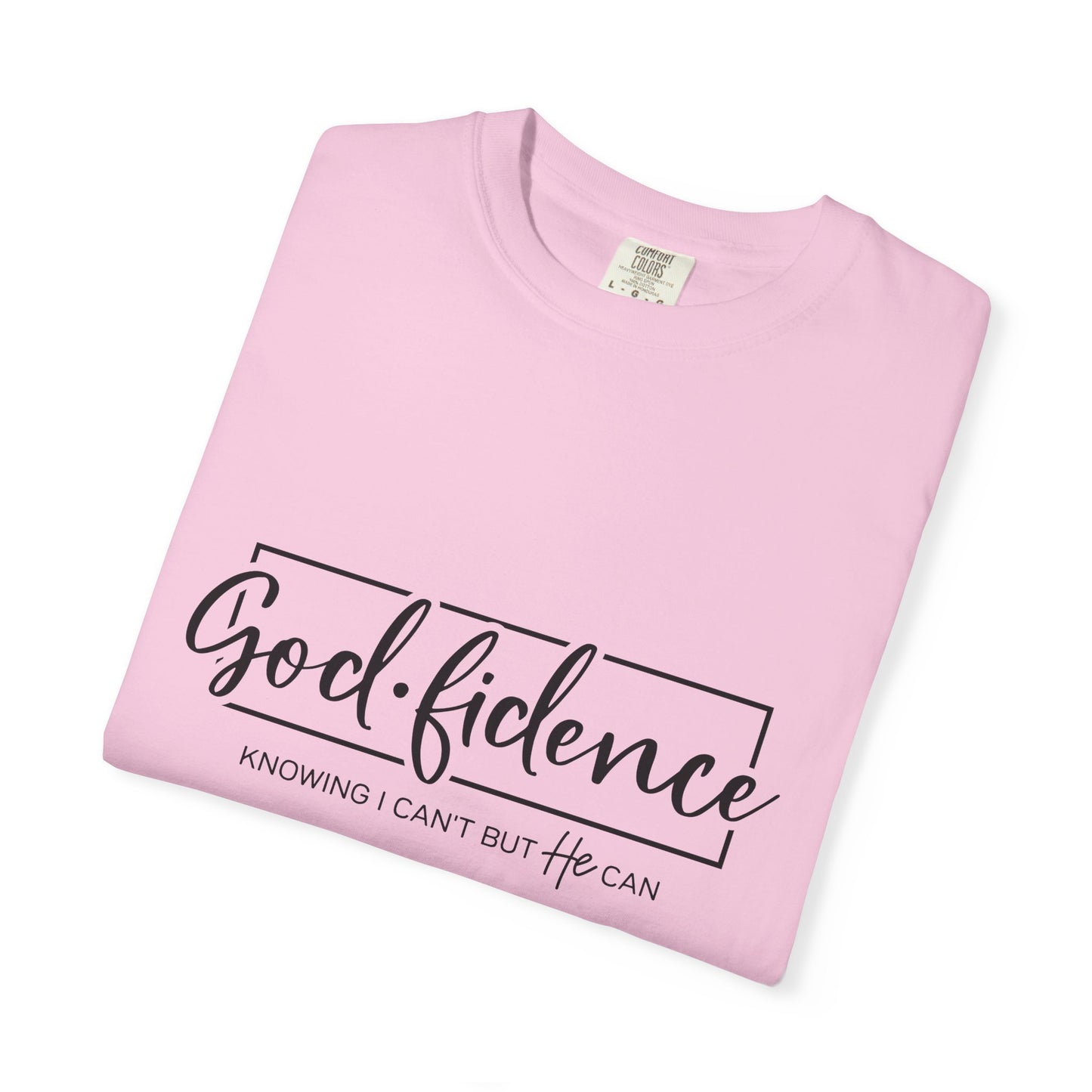 Faith-Inspiring Unisex T-Shirt, Spiritual Gift, God-fidence Tee, Inspirational Apparel, Everyday Wear, Summer Fashion