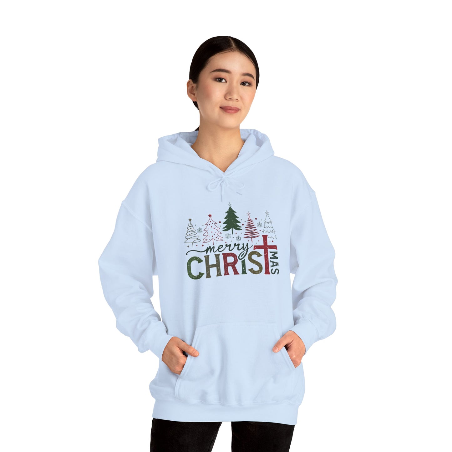 Merry Christmas Unisex Hooded Sweatshirt