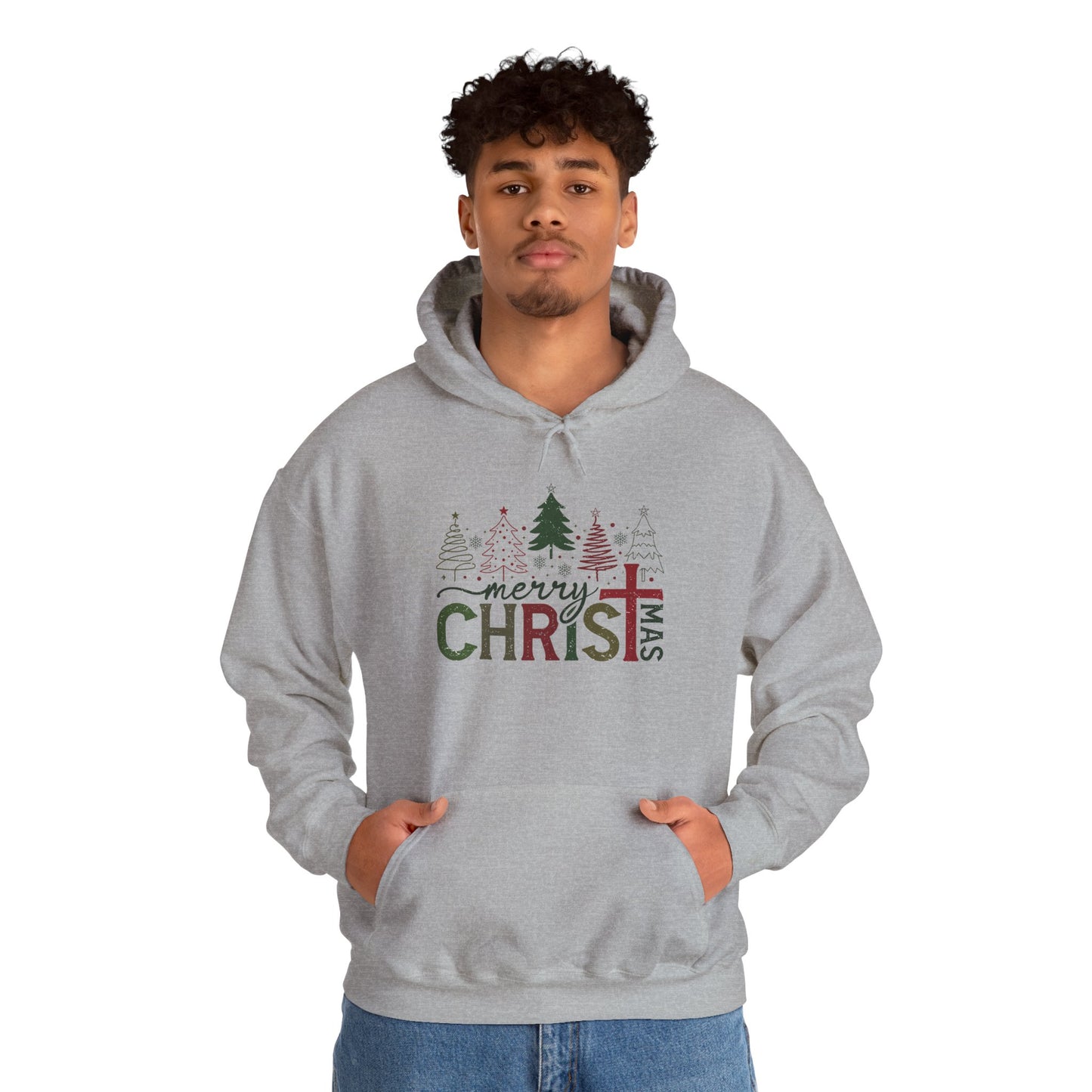 Merry Christmas Unisex Hooded Sweatshirt