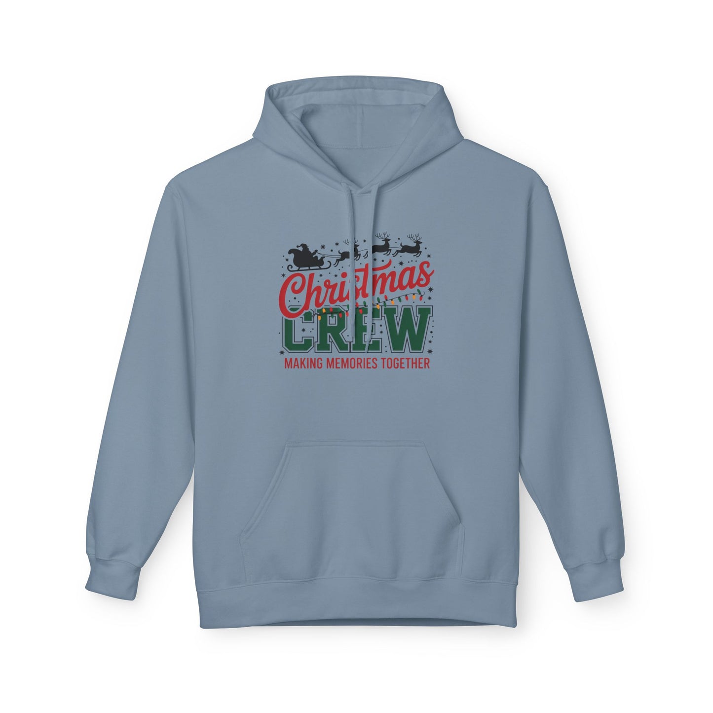 unisex Christmas Crew Hoodie – "Making Memories Together" Holiday Sweatshirt