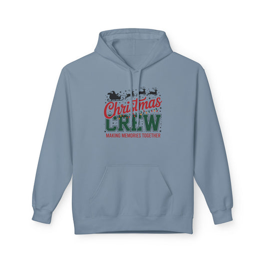 unisex Christmas Crew Hoodie – "Making Memories Together" Holiday Sweatshirt