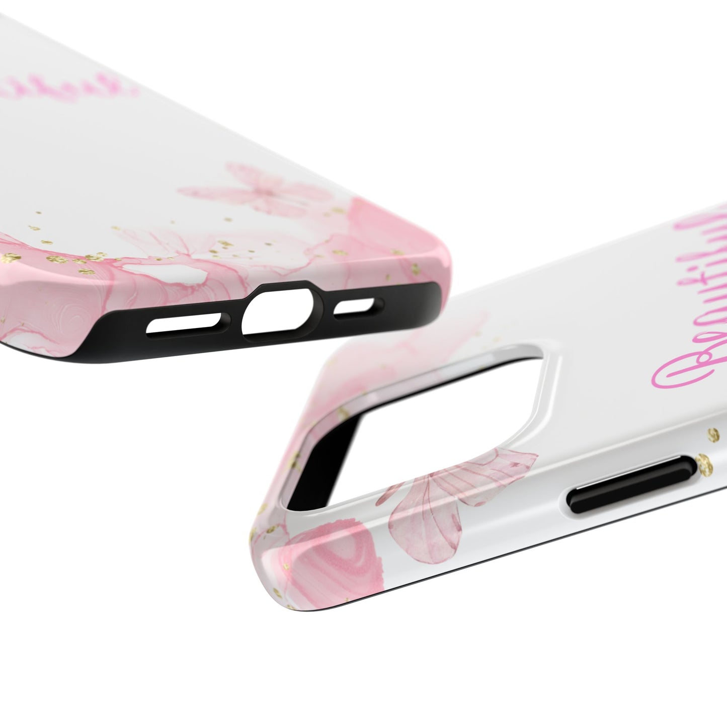 Beautiful Floral Tough Phone Case – Elegant Protection for Your Device