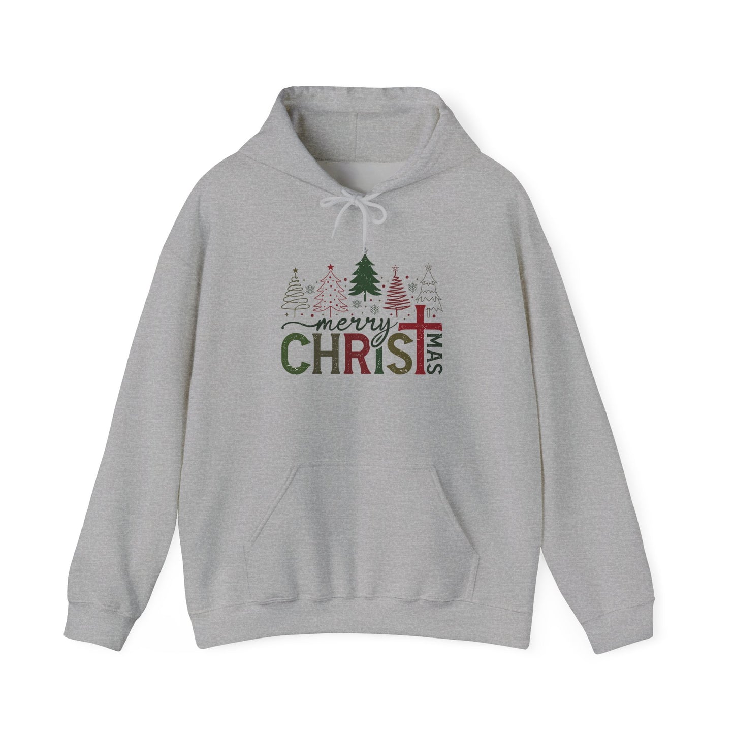 Merry Christmas Unisex Hooded Sweatshirt