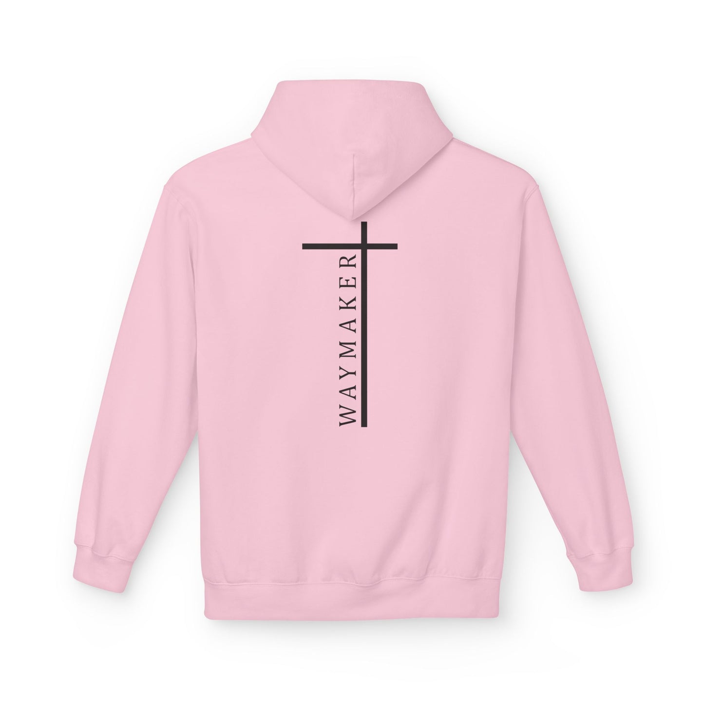 Unisex Waymaker Cross Hoodie — Heart & Cross Faith Pullover
