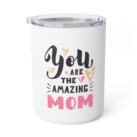 Amazing Mom Insulated Coffee Mug - Perfect Gift for Mother's Day & Birthdays