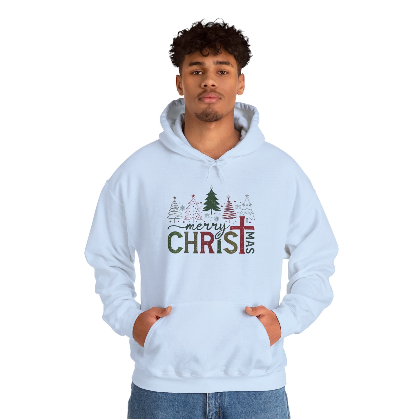 Merry Christmas Unisex Hooded Sweatshirt