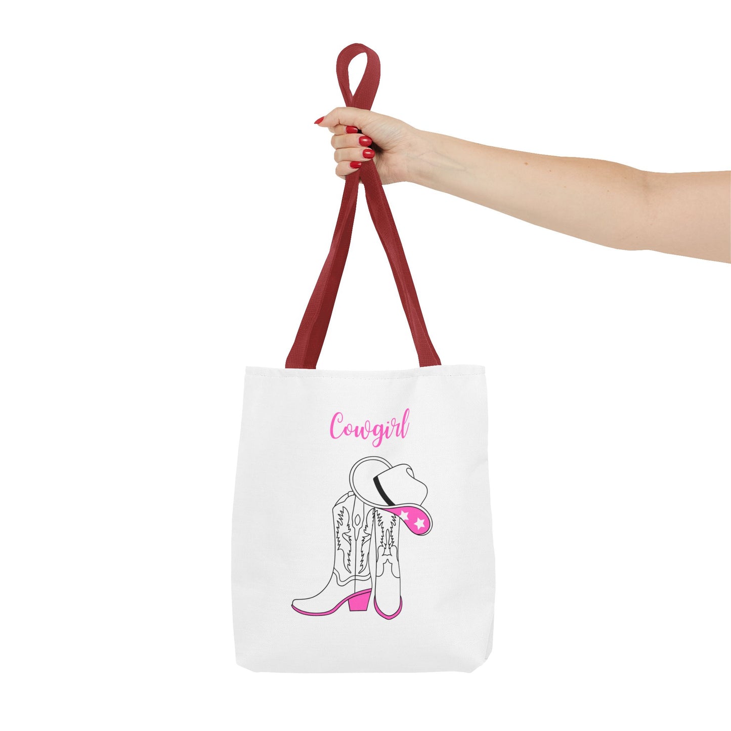 Cute Cowgirl Tote Bag - Stylish & Functional for Everyday Use