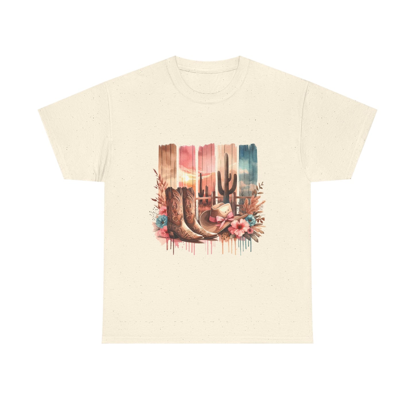 Desert Vibes T-Shirt | Bohemian Graphic Tee, Western Style Shirt, Casual Summer Wear, Gift for Cowboys, Nature Lover's Tee