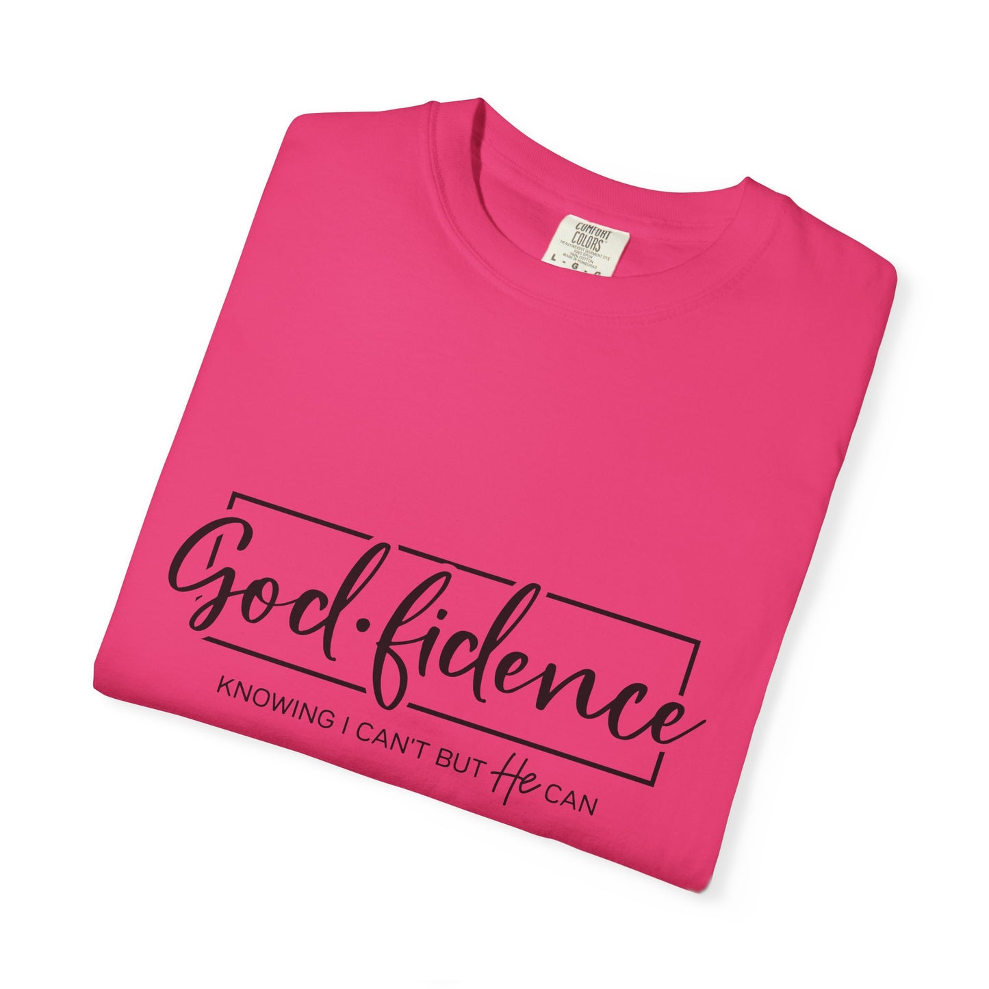 Faith-Inspiring Unisex T-Shirt, Spiritual Gift, God-fidence Tee, Inspirational Apparel, Everyday Wear, Summer Fashion