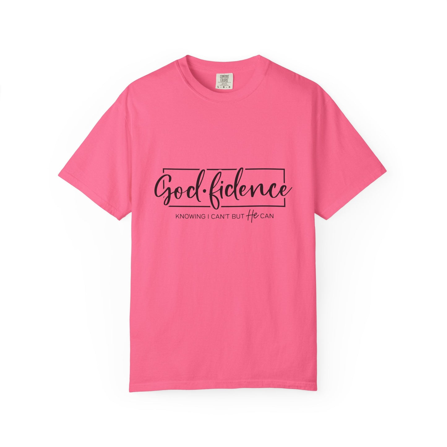 Faith-Inspiring Unisex T-Shirt, Spiritual Gift, God-fidence Tee, Inspirational Apparel, Everyday Wear, Summer Fashion