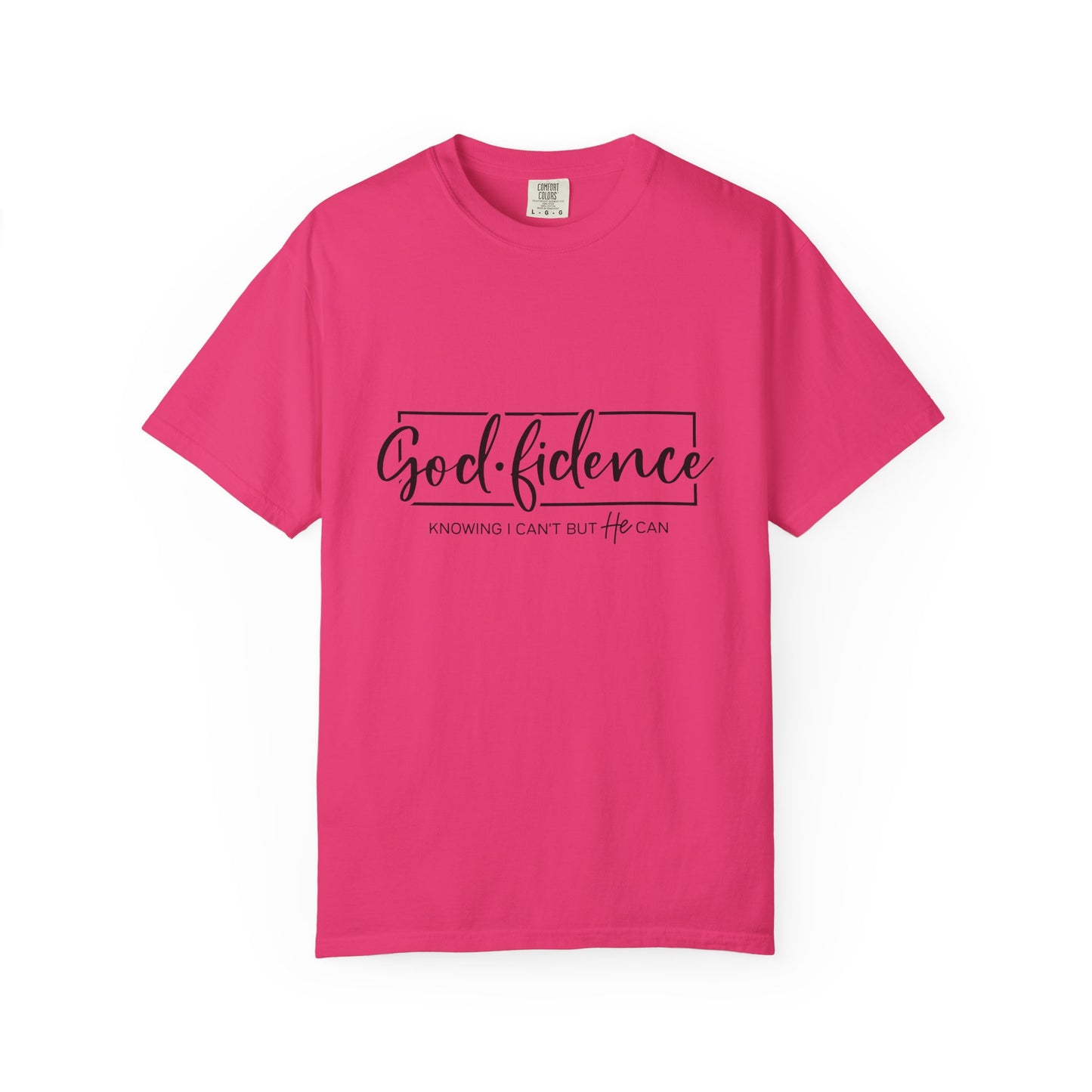 Faith-Inspiring Unisex T-Shirt, Spiritual Gift, God-fidence Tee, Inspirational Apparel, Everyday Wear, Summer Fashion