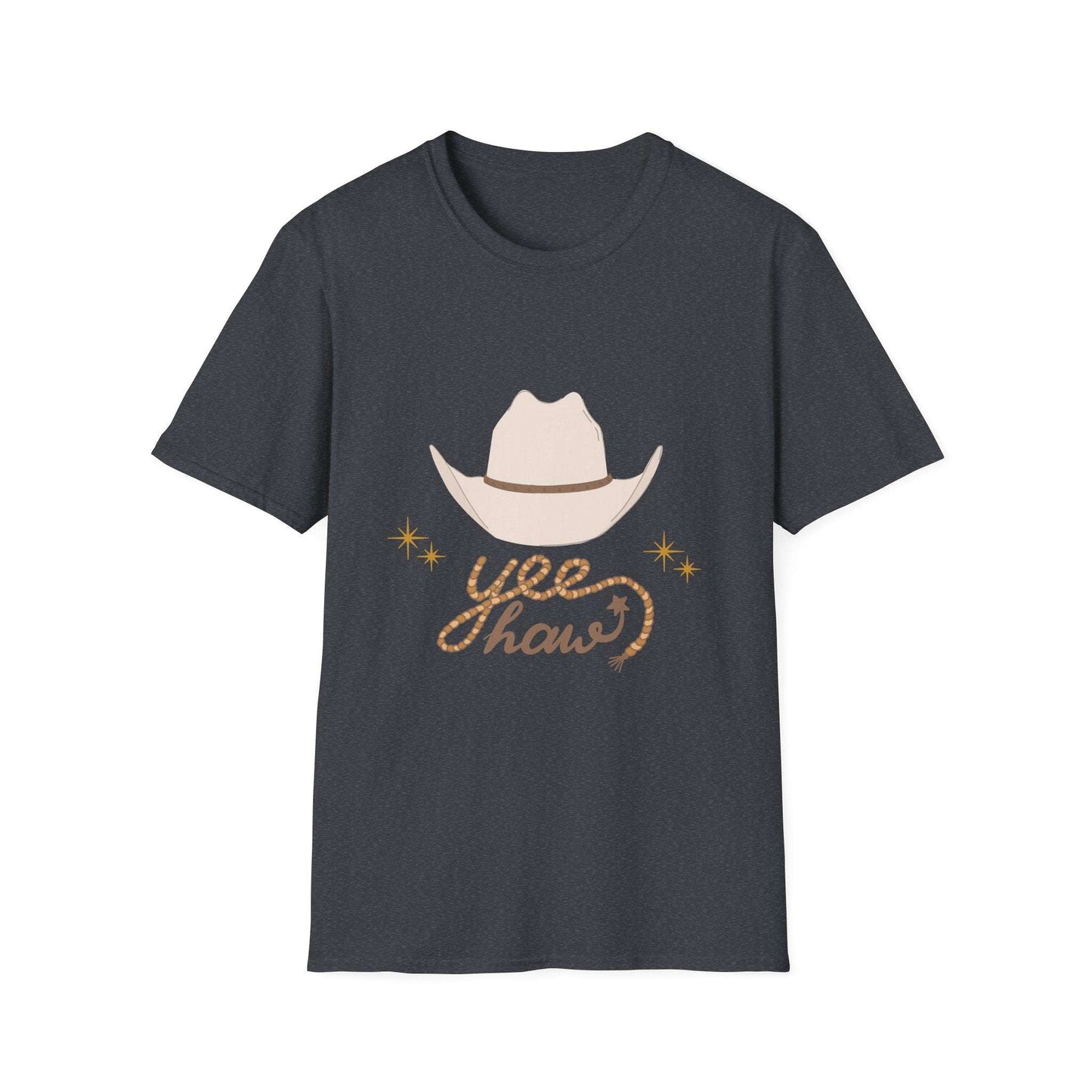 Yee Haw Cowboy T-Shirt for Fun Country Lovers
