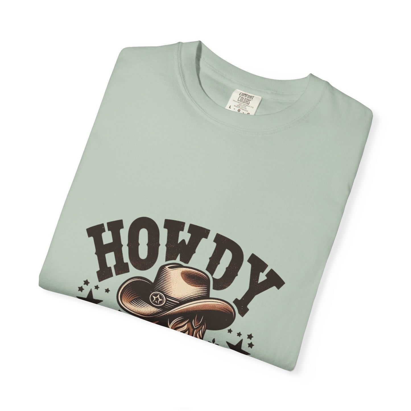 Howdy Cowboy T-Shirt, Unisex Western Tee, Casual Graphic Top, Gift for Rodeo Lovers, Country Music Apparel