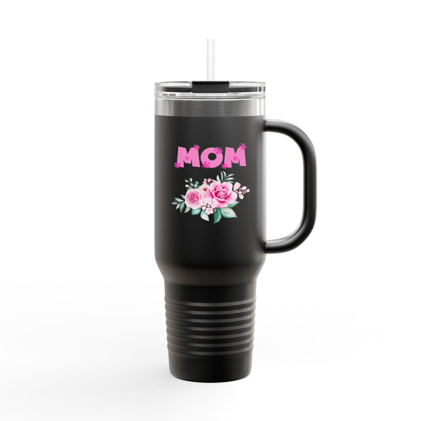 Floral Mom Insulated Travel Mug - 40oz - Perfect Gift for Mother's Day