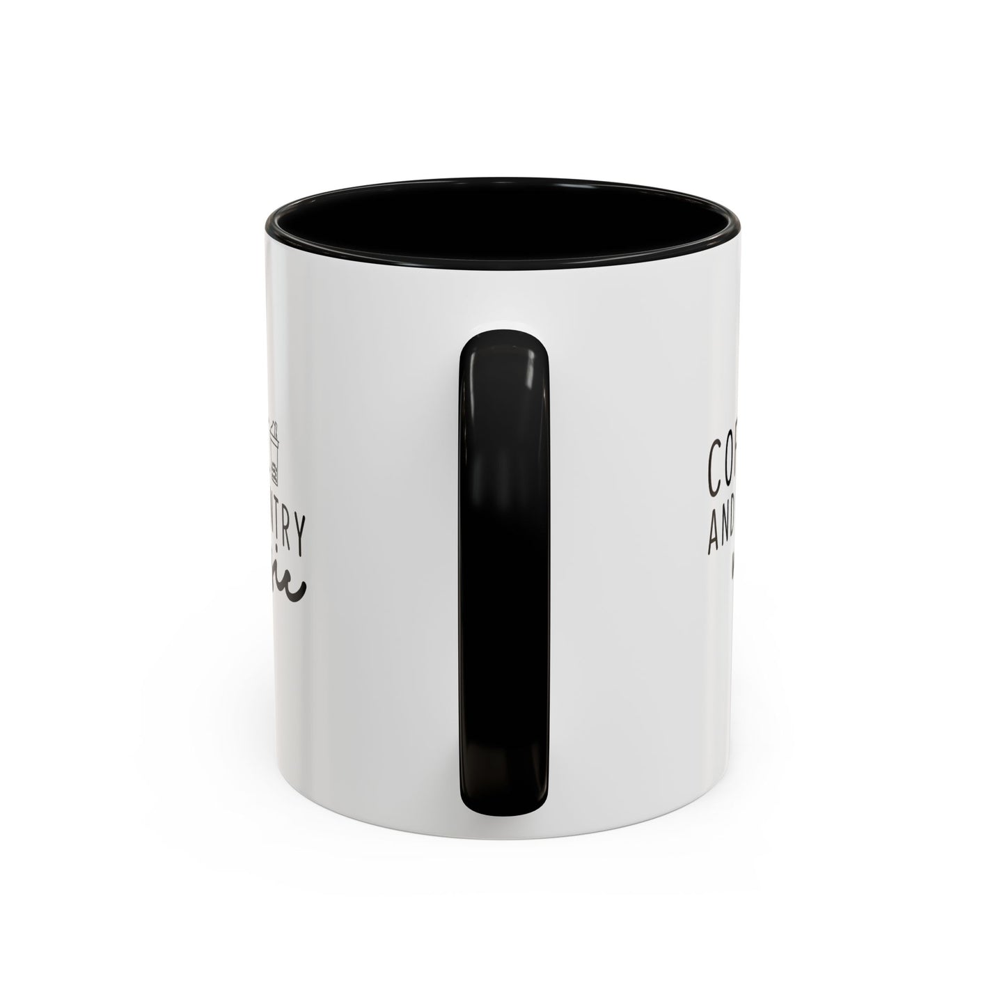 Country Music Lover Coffee Mug - Perfect Gift for Coffee Enthusiasts, Music Lovers, and Home Decor, Great for Birthdays, Holidays
