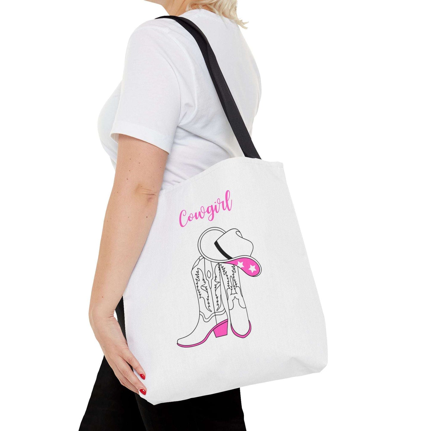 Cute Cowgirl Tote Bag - Stylish & Functional for Everyday Use