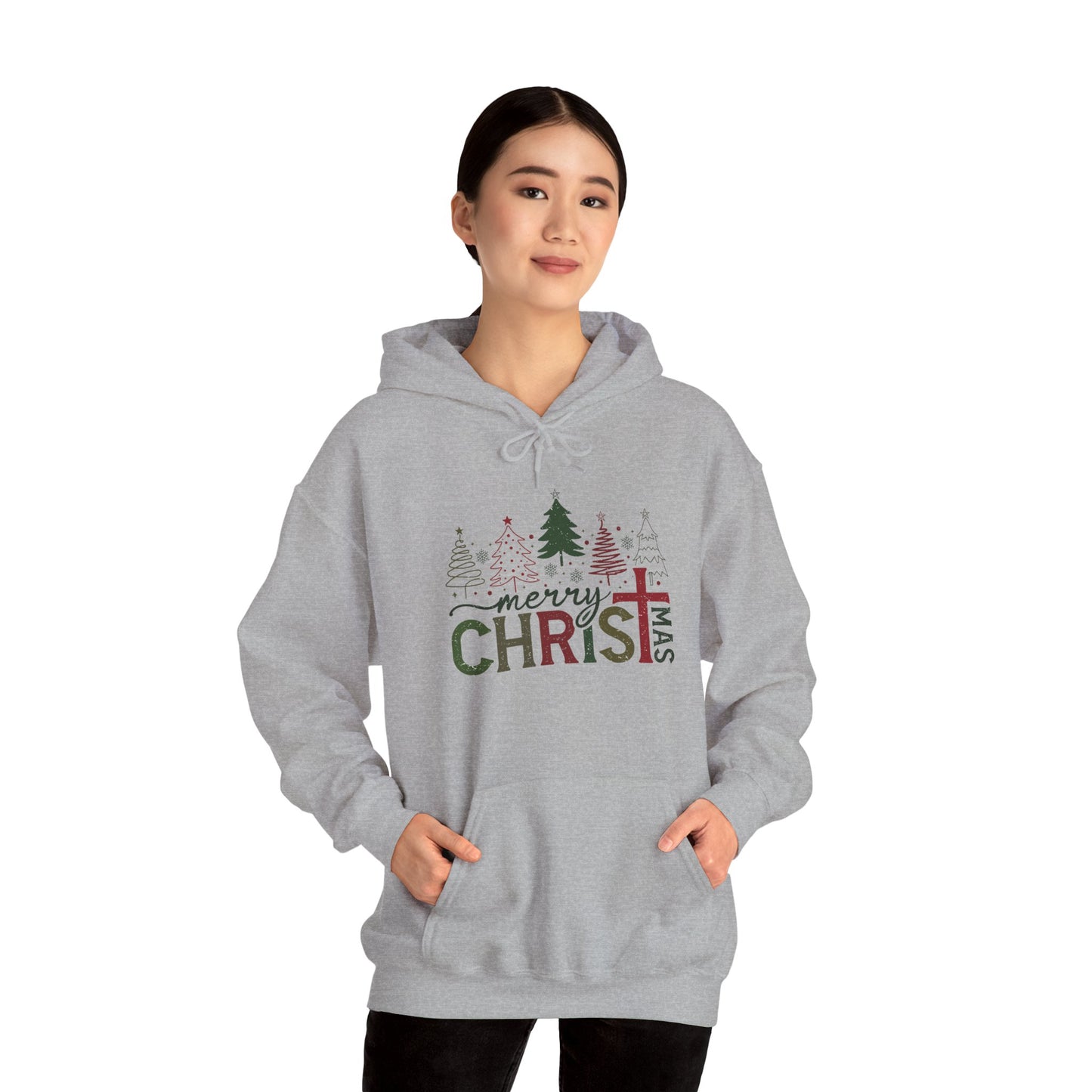 Merry Christmas Unisex Hooded Sweatshirt