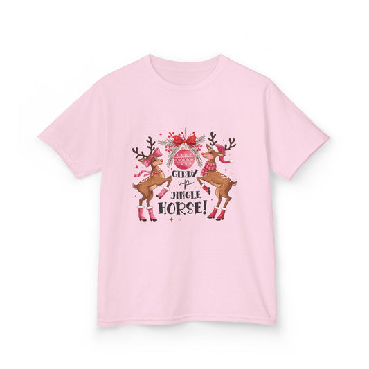 Cute Reindeer Kids Tee - Perfect for Holiday Fun