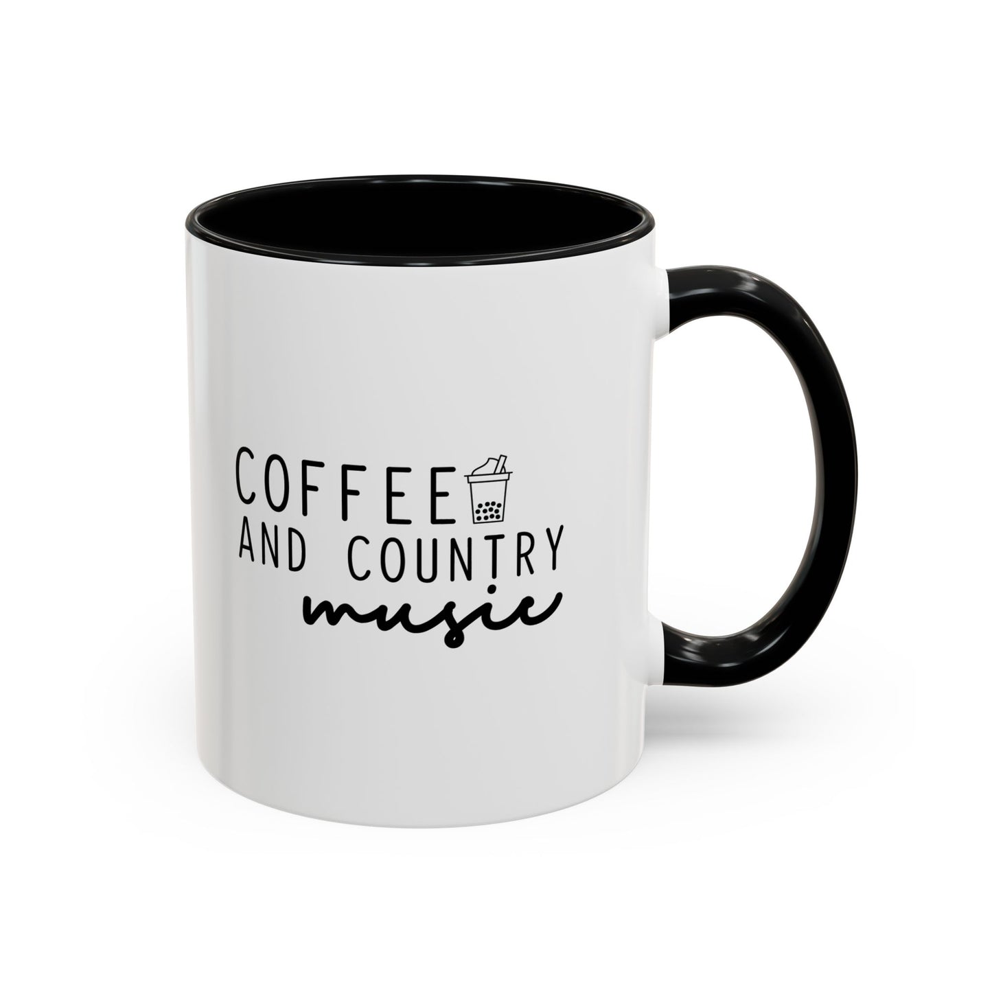 Country Music Lover Coffee Mug - Perfect Gift for Coffee Enthusiasts, Music Lovers, and Home Decor, Great for Birthdays, Holidays