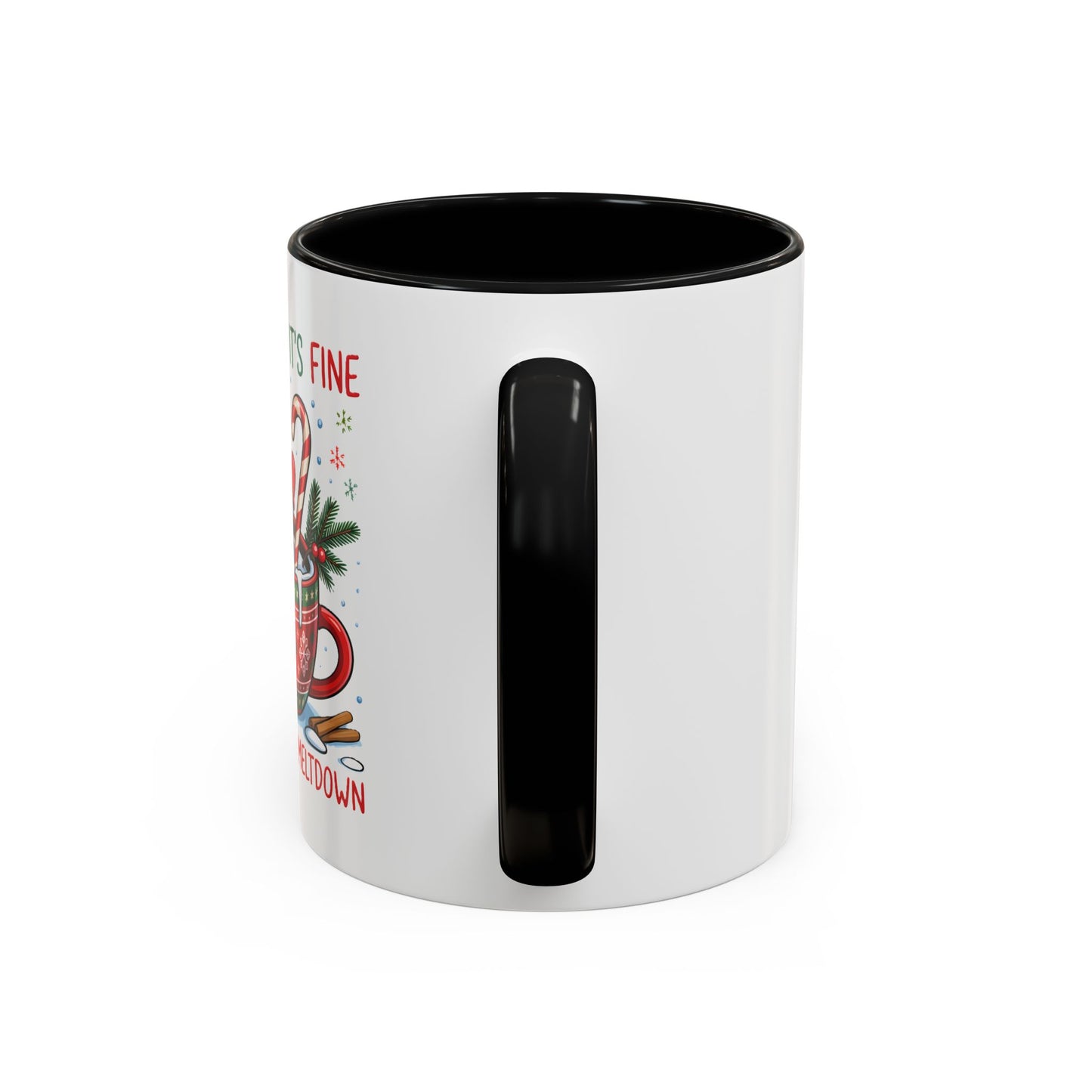 Festive Snowman Coffee Mug - Holiday Humor Gift