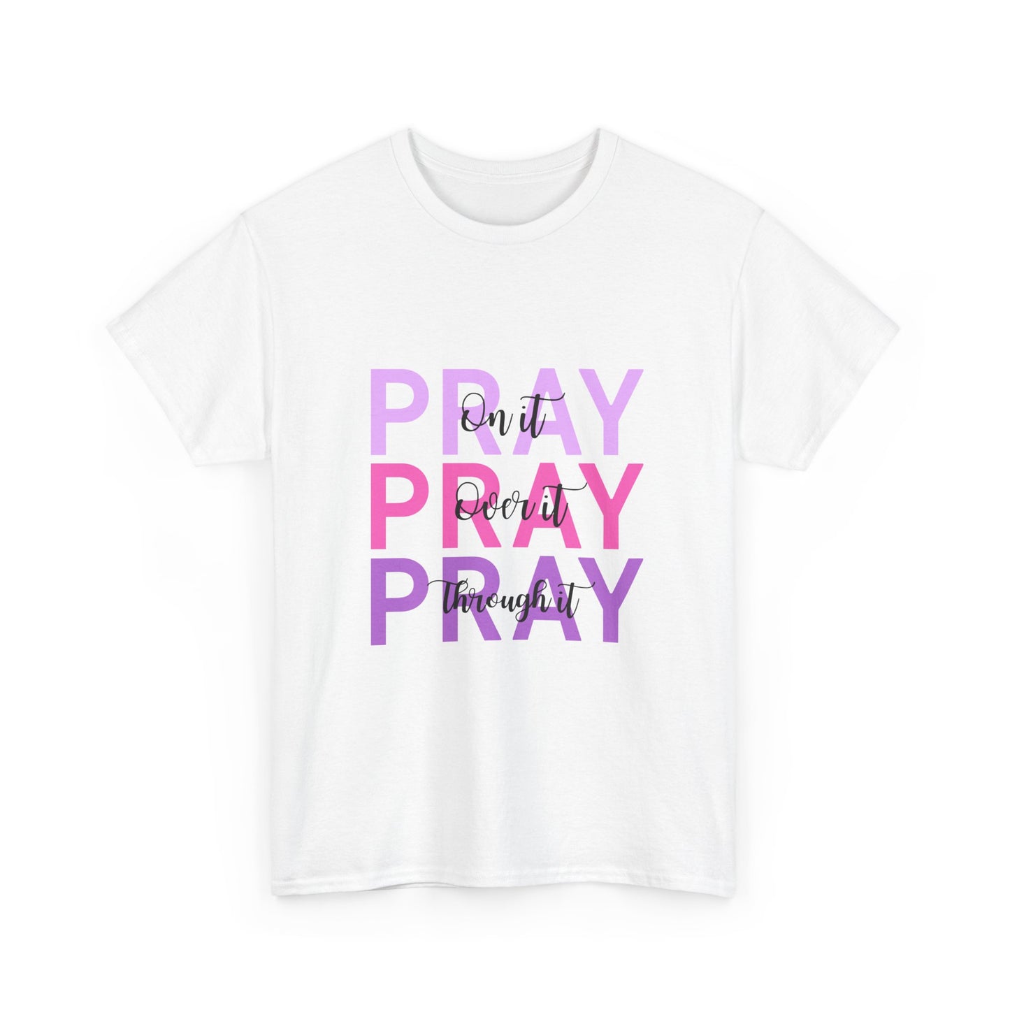 Unisex Pray Graphic Tee, Inspirational T-Shirt, Religious Gift, Faith-Based Apparel, Comfortable Casual Wear