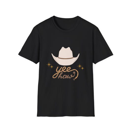 Yee Haw Cowboy T-Shirt for Fun Country Lovers