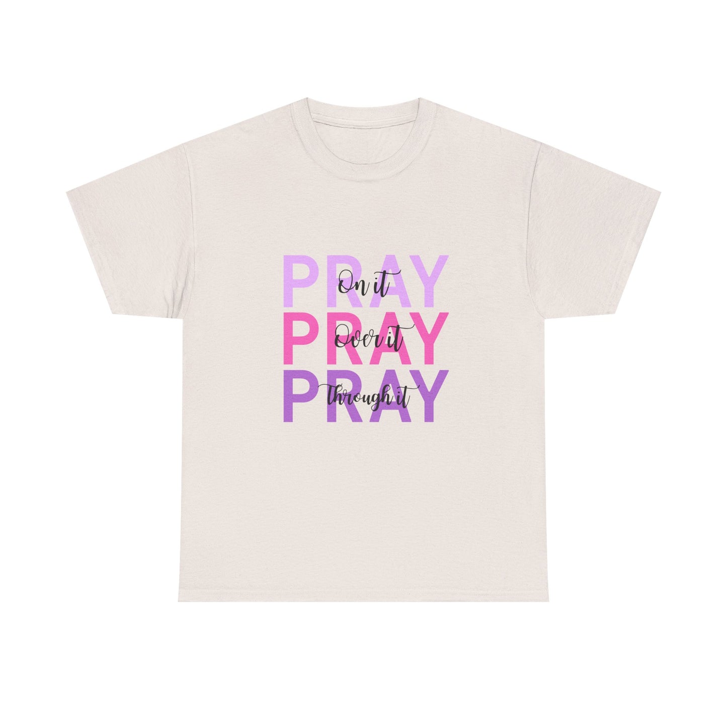 Unisex Pray Graphic Tee, Inspirational T-Shirt, Religious Gift, Faith-Based Apparel, Comfortable Casual Wear