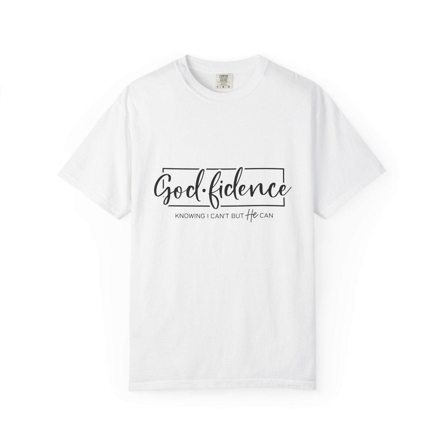 Faith-Inspiring Unisex T-Shirt, Spiritual Gift, God-fidence Tee, Inspirational Apparel, Everyday Wear, Summer Fashion