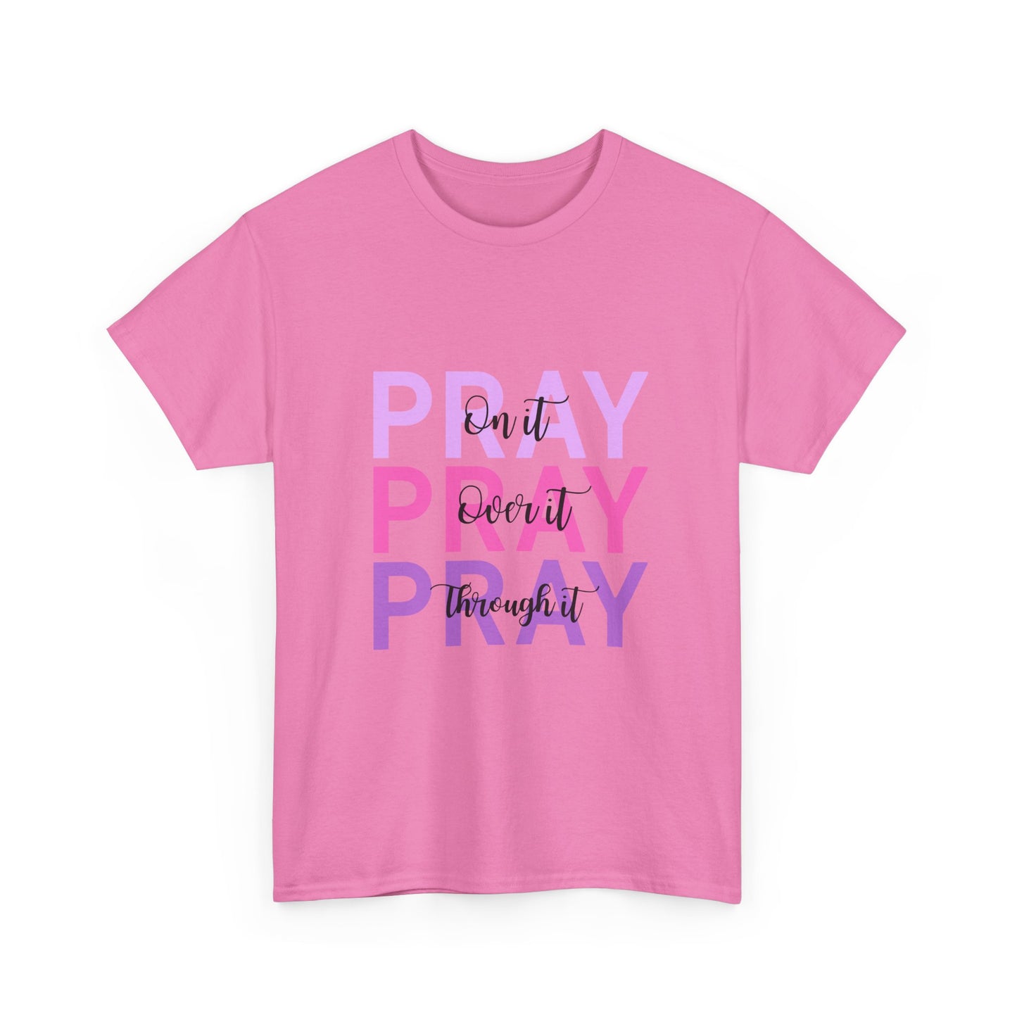 Unisex Pray Graphic Tee, Inspirational T-Shirt, Religious Gift, Faith-Based Apparel, Comfortable Casual Wear