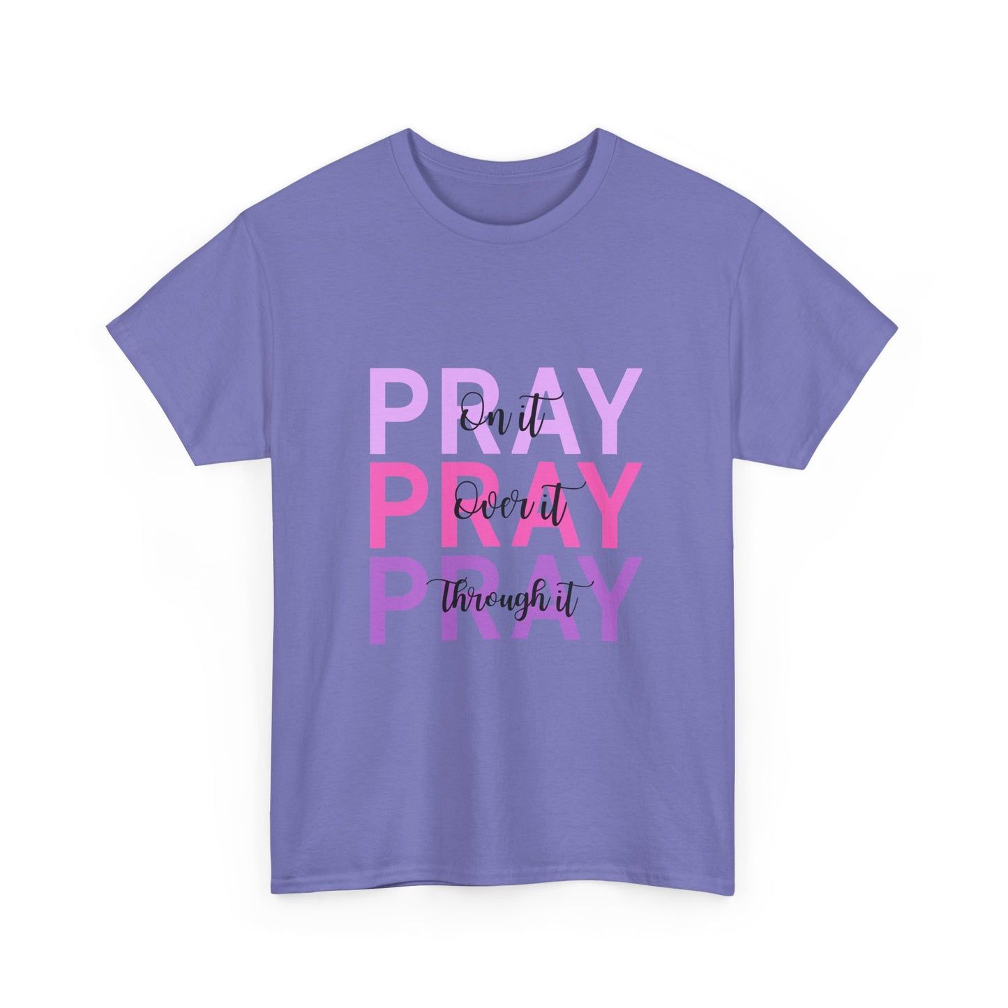 Unisex Pray Graphic Tee, Inspirational T-Shirt, Religious Gift, Faith-Based Apparel, Comfortable Casual Wear