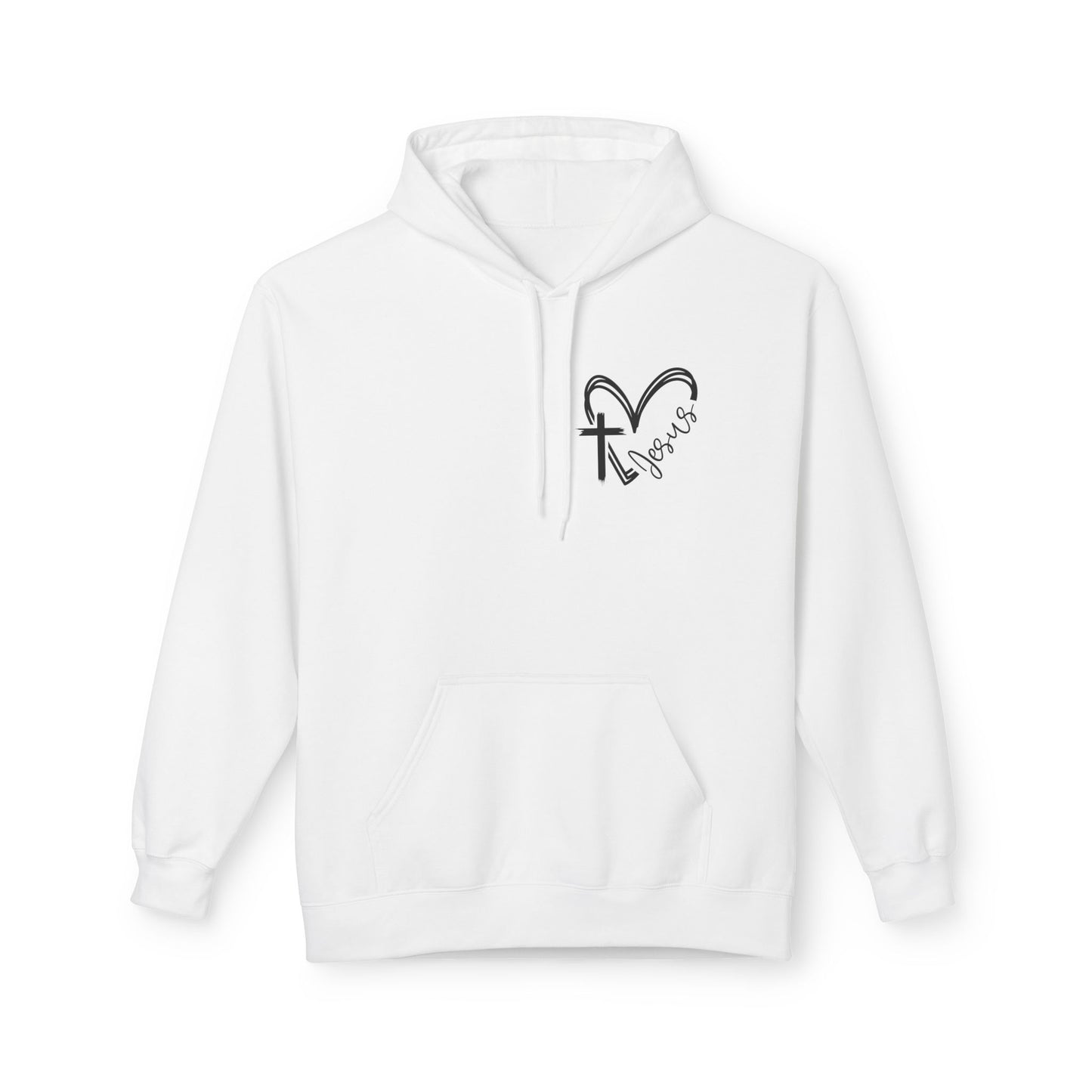 Unisex Waymaker Cross Hoodie — Heart & Cross Faith Pullover