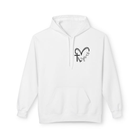 Unisex Waymaker Cross Hoodie — Heart & Cross Faith Pullover