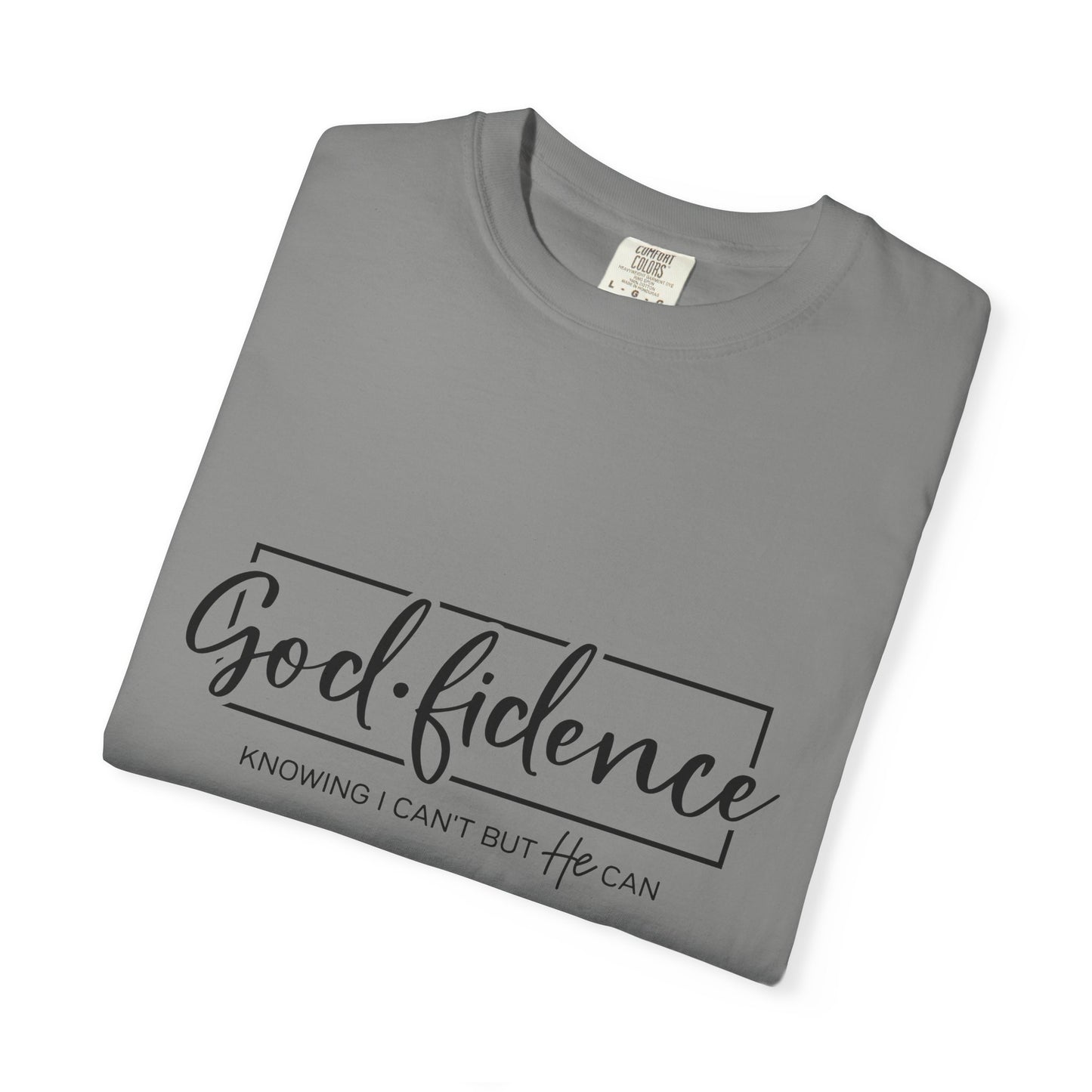 Faith-Inspiring Unisex T-Shirt, Spiritual Gift, God-fidence Tee, Inspirational Apparel, Everyday Wear, Summer Fashion