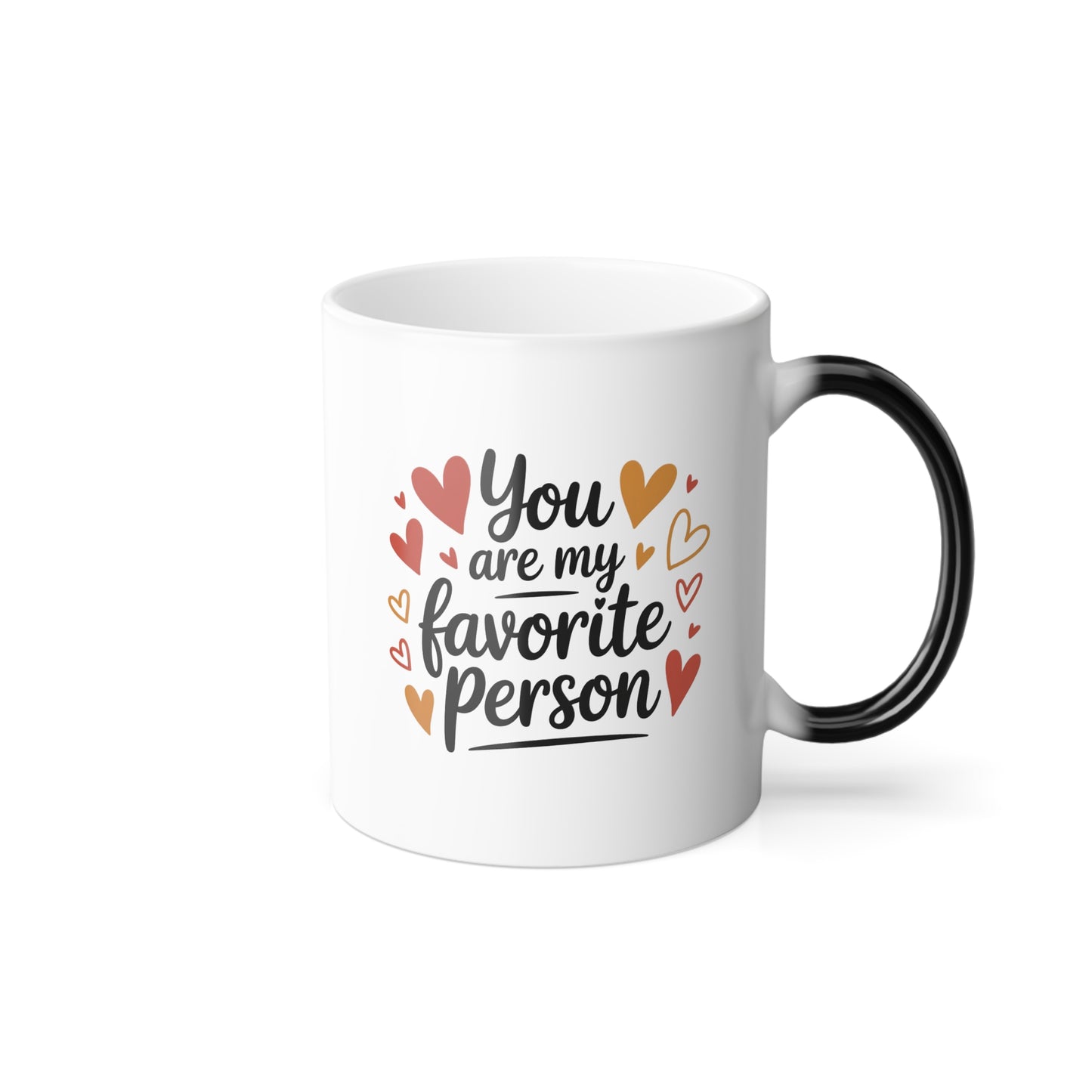 Color-Changing 11oz Mug — "Be Still My Coffee" Heart Design