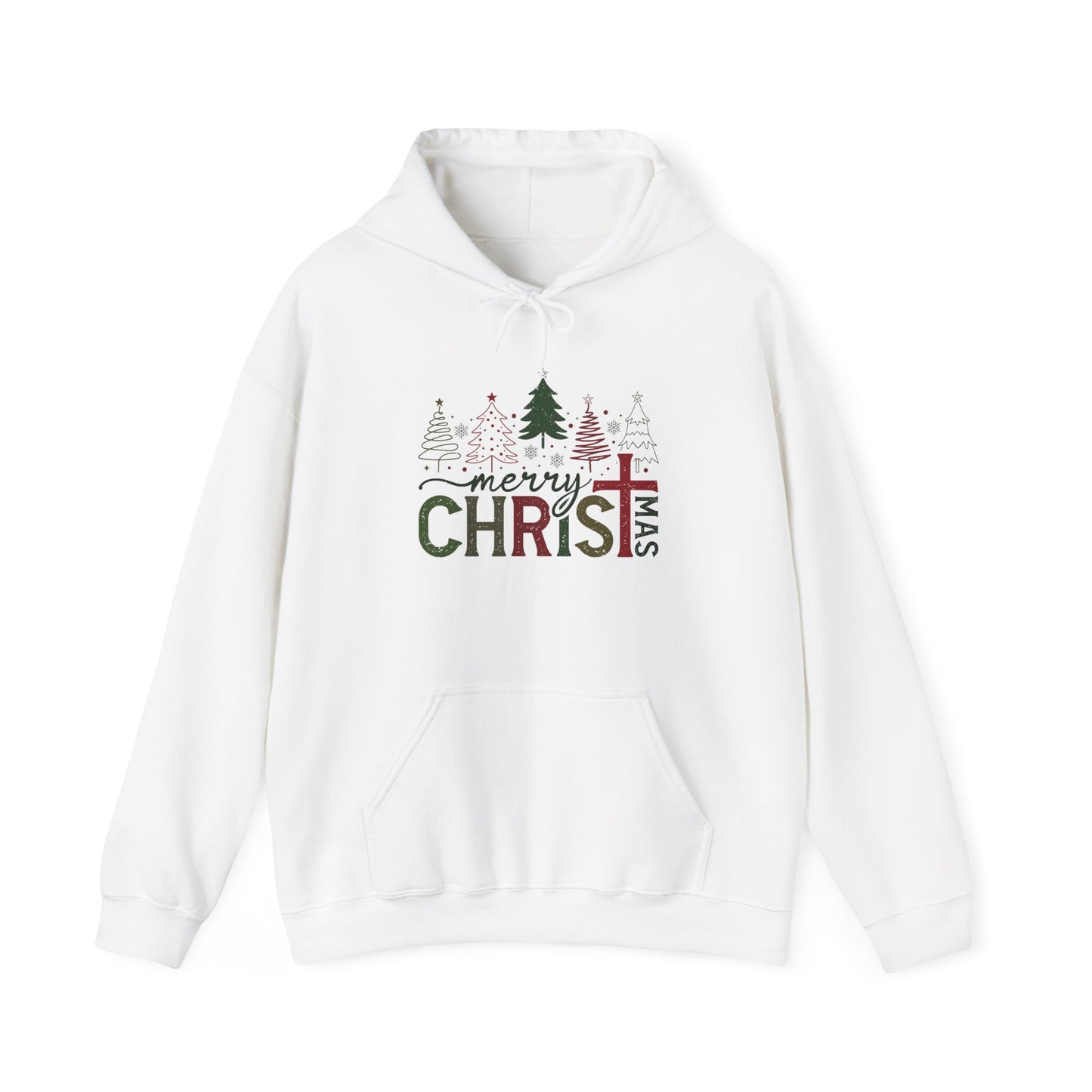 Merry Christmas Unisex Hooded Sweatshirt