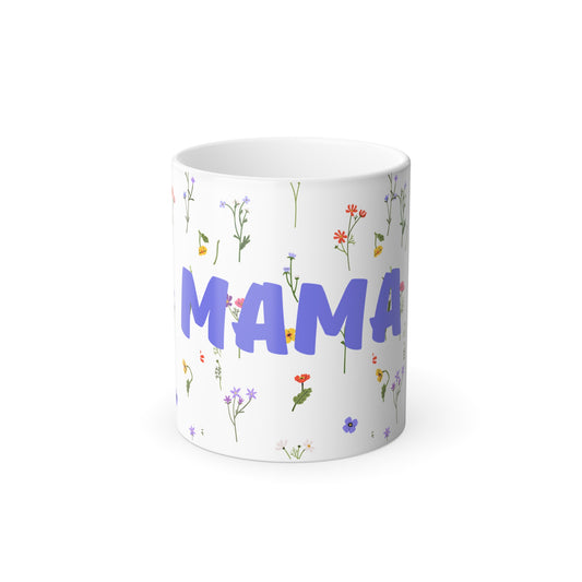Floral Mama Color Morphing Mug - 11oz