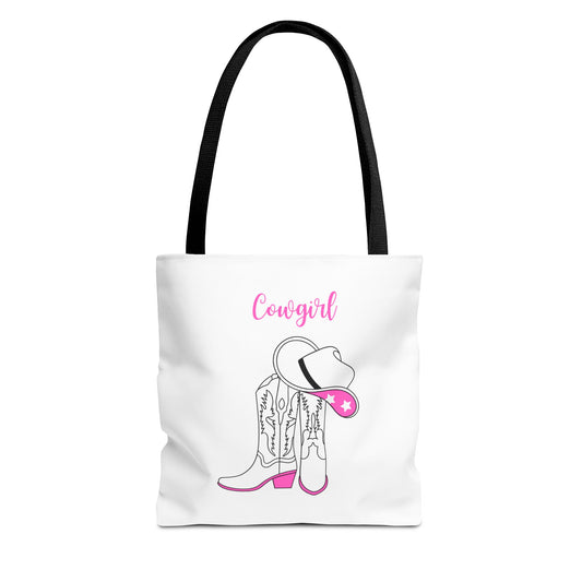 Cute Cowgirl Tote Bag - Stylish & Functional for Everyday Use