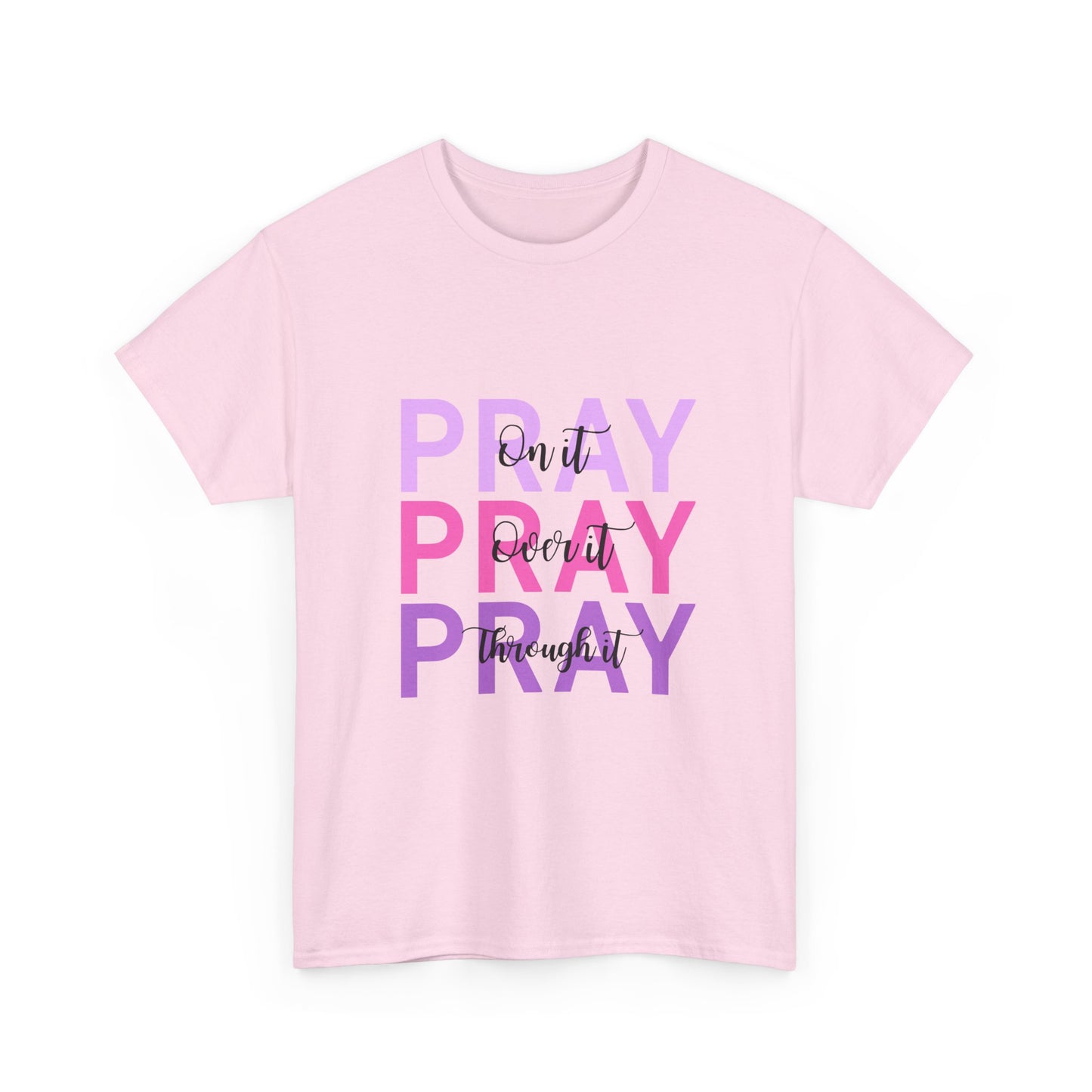Unisex Pray Graphic Tee, Inspirational T-Shirt, Religious Gift, Faith-Based Apparel, Comfortable Casual Wear