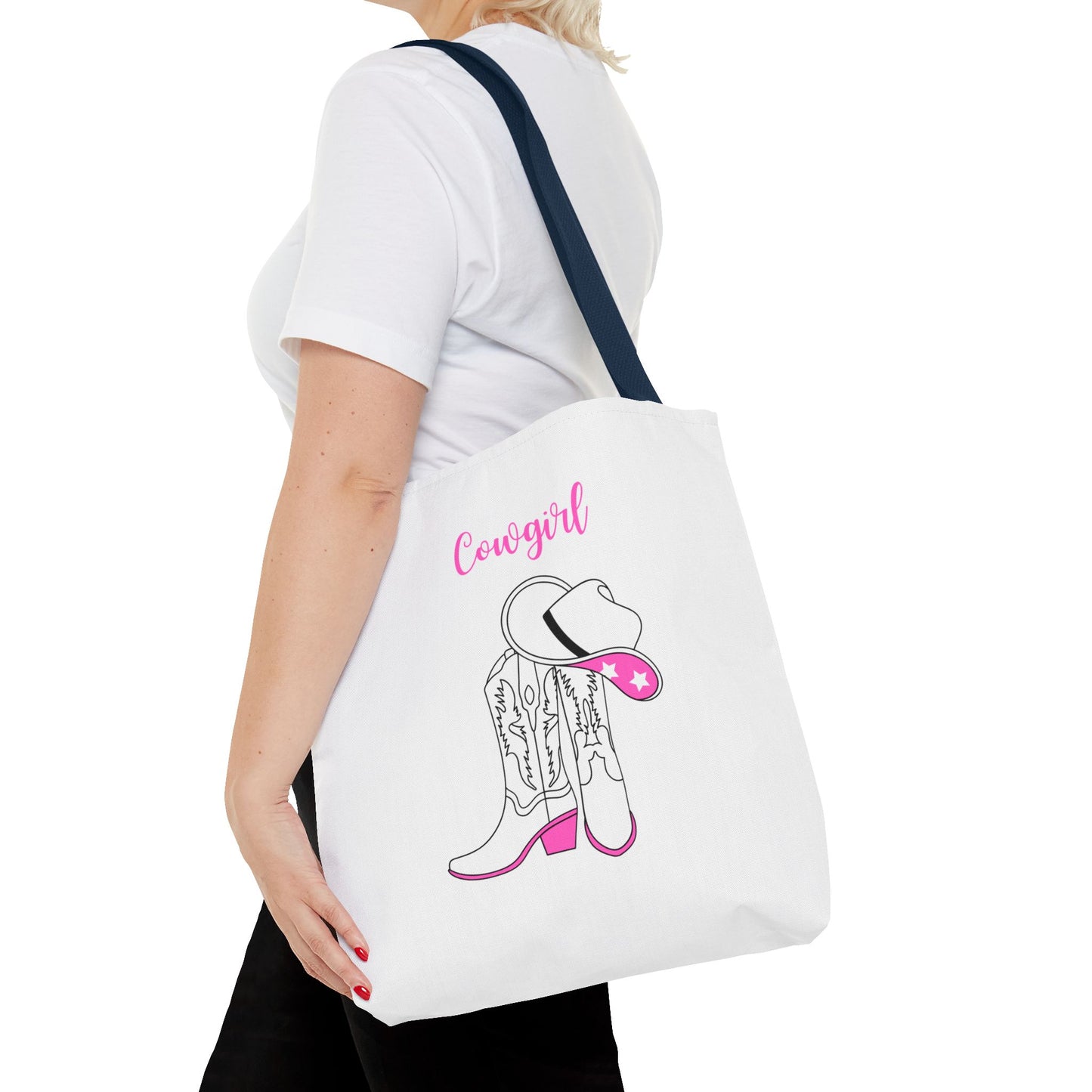 Cute Cowgirl Tote Bag - Stylish & Functional for Everyday Use