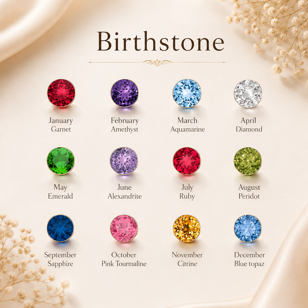 Pulsera Personalizada con Inicial y Piedra de Nacimiento | Personalized Initial Birthstone Bracelet