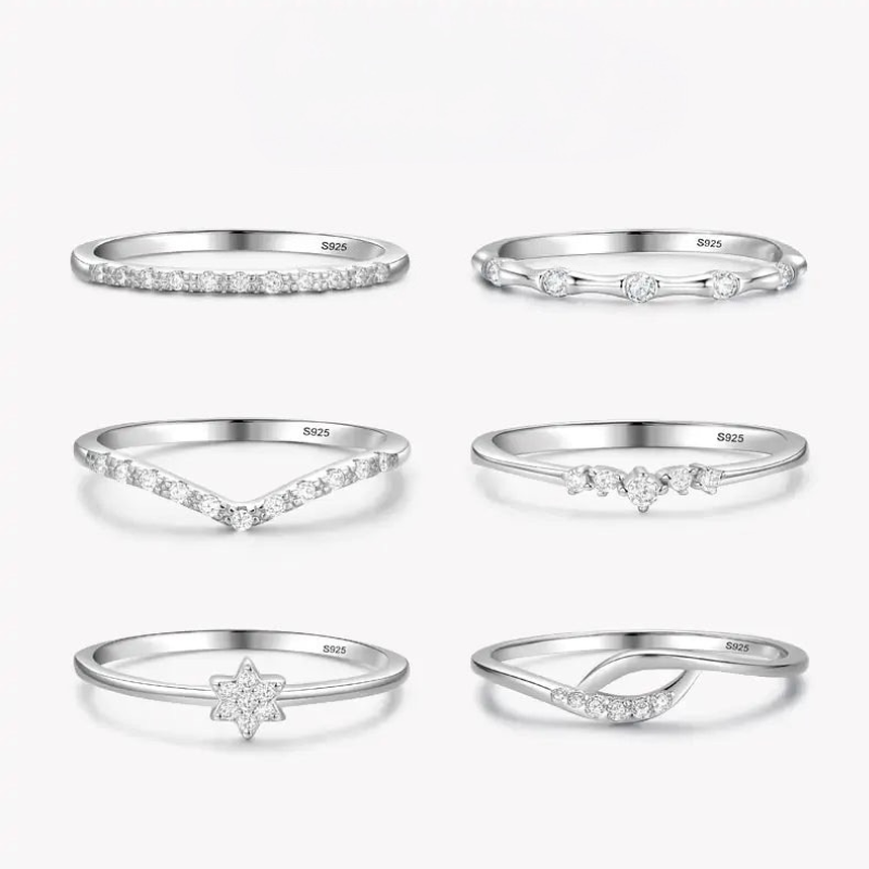 Anillos de plata