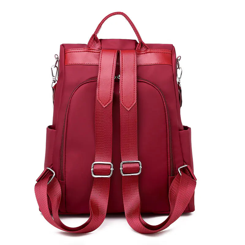 Waterproof Oxford Cloth Mom Backpack with Embroidery